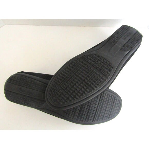 Stacy Adams Corby Loafers Black Moc Toe Saddle Slip On Shoes NWOB Mens Size 9.5 - Picture 10 of 10